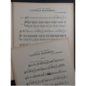 GRUNBERG Léon Caprice Bohémien Violon Piano