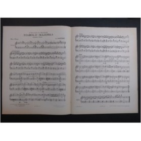 NAUDIER A. Diabolo-Mazurka Piano