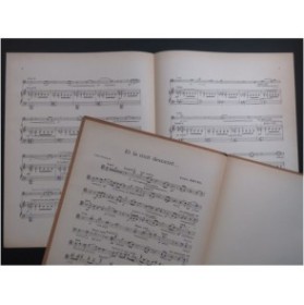 REVEL Louis Et la nuit descend Violoncelle Piano ca1920