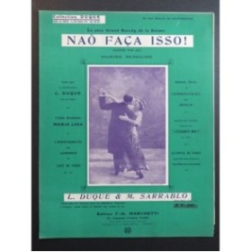 DUQUE L. SARRABLO M. Naõ Faça Isso ! Piano 1913