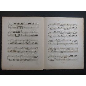 LE CARPENTIER Adolphe Le Carillonneur de Bruges Bagatelle No 135 Piano ca1851