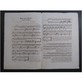 BÉRAT Frédéric Man p'tit Pierre Chant Guitare ca1830