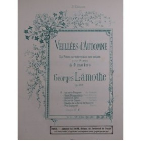 LAMOTHE Georges Royal-Mousquetaire Piano 4 mains