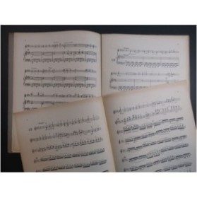 PARENT Armand Etudes de Virtuosité Cahier No 3 Violon Piano 1927