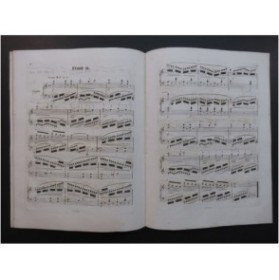 DUVERNOY Jean-Baptiste Ecole du Mécanisme 15 Études Piano ca1842