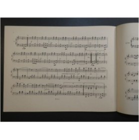 STRAUSS Johann Les Feuilles du Matin Piano ca1870
