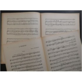 FÉVRIER Henry L'Oiseau Piano violon 1930