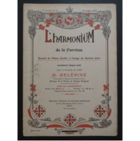 L'Harmonium de la Paroisse No 9 Recueil de Pièces Harmonium 1913