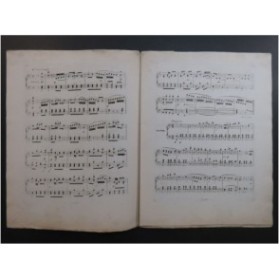 DUVERNOY J. B. Ronde des Porcherons Piano 4 mains 1867