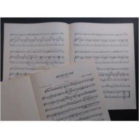 RABEY René Berceuse Violon Piano 1914