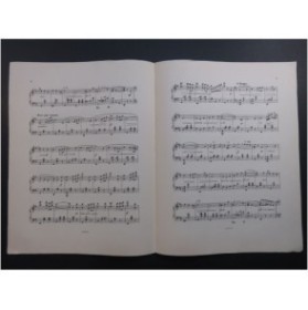 DE BUCOVICH Ch. Chant du Crépuscule Piano 1908