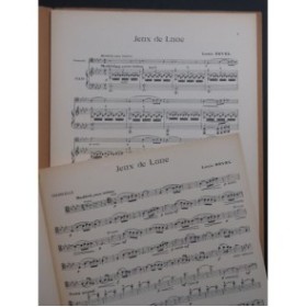 REVEL Louis Jeux de Lune Piano Violoncelle ca1920