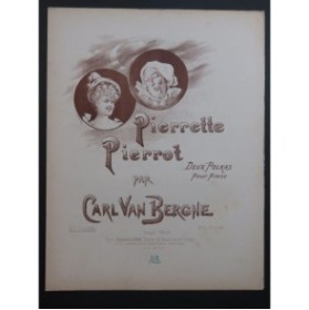 VAN BERGHE Carl Pierrette Piano ca1880