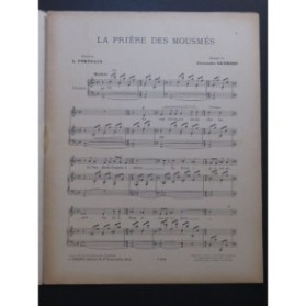 GEORGES Alexandre Trois Idylles Japonaises Chant Piano 1913