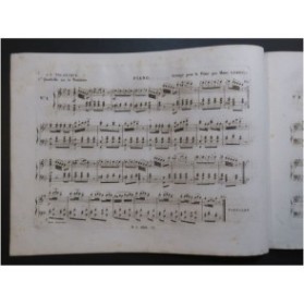 TOLBECQUE J. B. Quadrille No 1 Tentation Piano ca1833