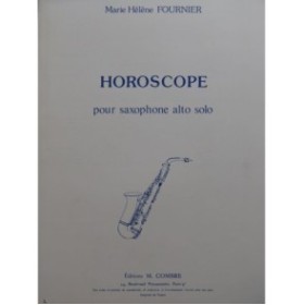 FOURNIER Marie Hélène Horoscope Saxophone alto