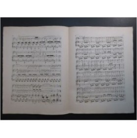 BORDÈSE Luigi Les deux Prima Donna Chant Piano ca1867