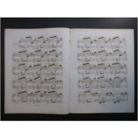 GORIA Alexandre Étude de Concert Piano XIXe siècle