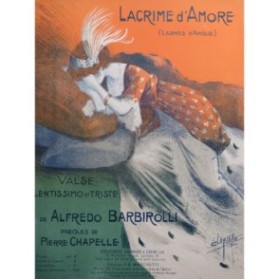 BARBIROLLI Alfredo Lacrime d'Amore Piano 1911