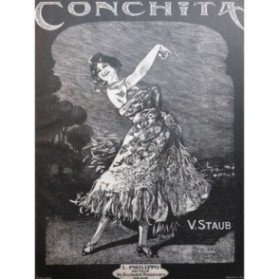 STAUB Victor Conchita Piano 1925