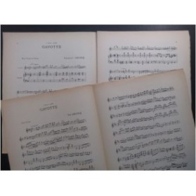 LECOCQ Charles Gavotte Violon Piano 1907