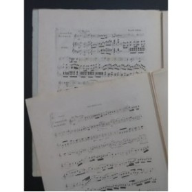 GALLAY Jean-François Solo No 1 op 5 Piano Cor ca1890