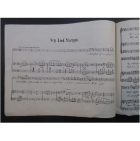 REISET Die Müllerin von Marly No 9 Chant Piano XIXe siècle