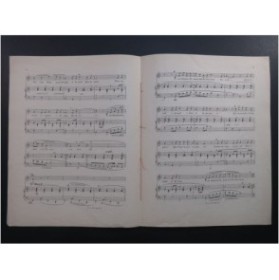 MASSENET Jules Pensée d'Automne Chant Piano 1899
