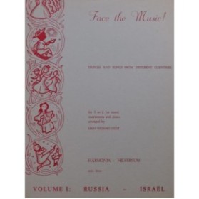 WENDELGEST Han Dances and Songs from Russia Israël Instrument Piano 1972