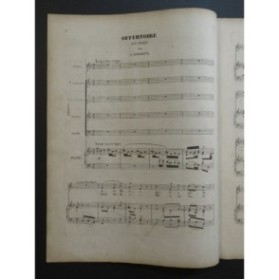 DONIZETTI G. Offertorium Ave Maria Chant Piano ca1845