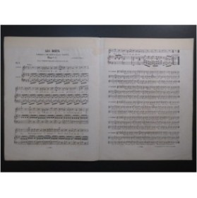 NADAUD Gustave Les Dieux Chant Nanteuil Piano ca1870