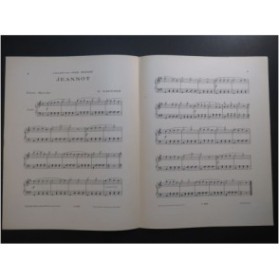 FAUGIER F. Jeannot Piano 1921