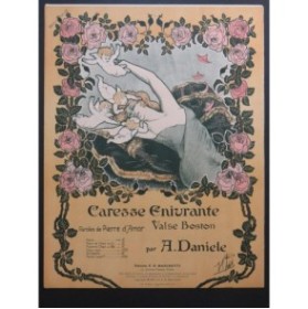 DANIELE A. Caresse Enivrante Chant Piano 1906