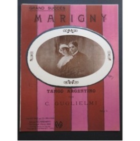 GUGLIELMI C. Marigny Tango Argentino Piano 1912