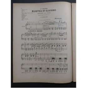 PÉNAVAIRE J. G. Musettes et Clairons Piano