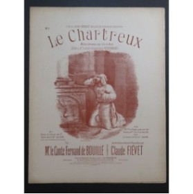 DE BOUILLÉ Fernand Le Chartreux Chant Piano ca1907