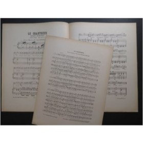 DE BOUILLÉ Fernand Le Chartreux Chant Piano ca1907