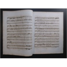 DOCHE J. D. Polichinelle aux Eaux d'Enghien Chant Piano ou Harpe ca1820