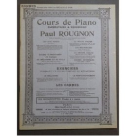 ROUGNON Paul Cours de Piano École des Gammes ca1950