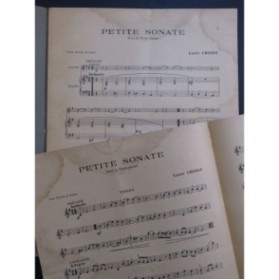 CHOISY Laure Petite Sonate Violon Piano ca1925