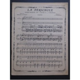 OFFENBACH Jacques La Périchole Extraits Chant Piano