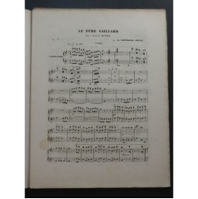 LEFÉBURE-WÉLY Le Père Gaillard Piano 4 mains ca1855