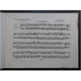 AUBERY DU BOULLEY Émile Les Folies de Carnaval Piano ca1840