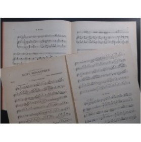 BERTHOMIEU Marc Suite Romantique Flûte Piano ca1920