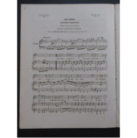 DE VILBAC Renaud Le Soir Chant Piano ca1840