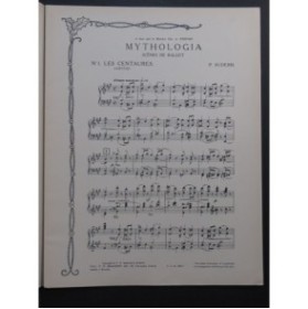 SUDESI P. Mythologia Piano 1914