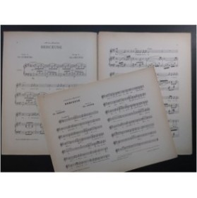 LECOCQ Charles Berceuse Chant Piano 1906