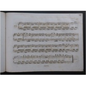 TOLBECQUE J. B. Quadrille No 3 Fra Diavolo Piano ca1840