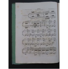 STREICH Henri Aimer Variations Brillantes Piano ca1850