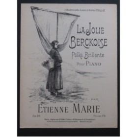 MARIE Etienne La Jolie Berckoise Polka Piano